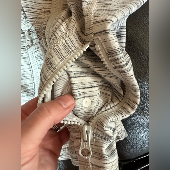 Lululemon Define Jacket - Space Dye Camo White Silver Spoon - Picture 8 of 12